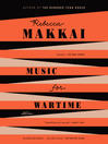 Cover image for Music for Wartime